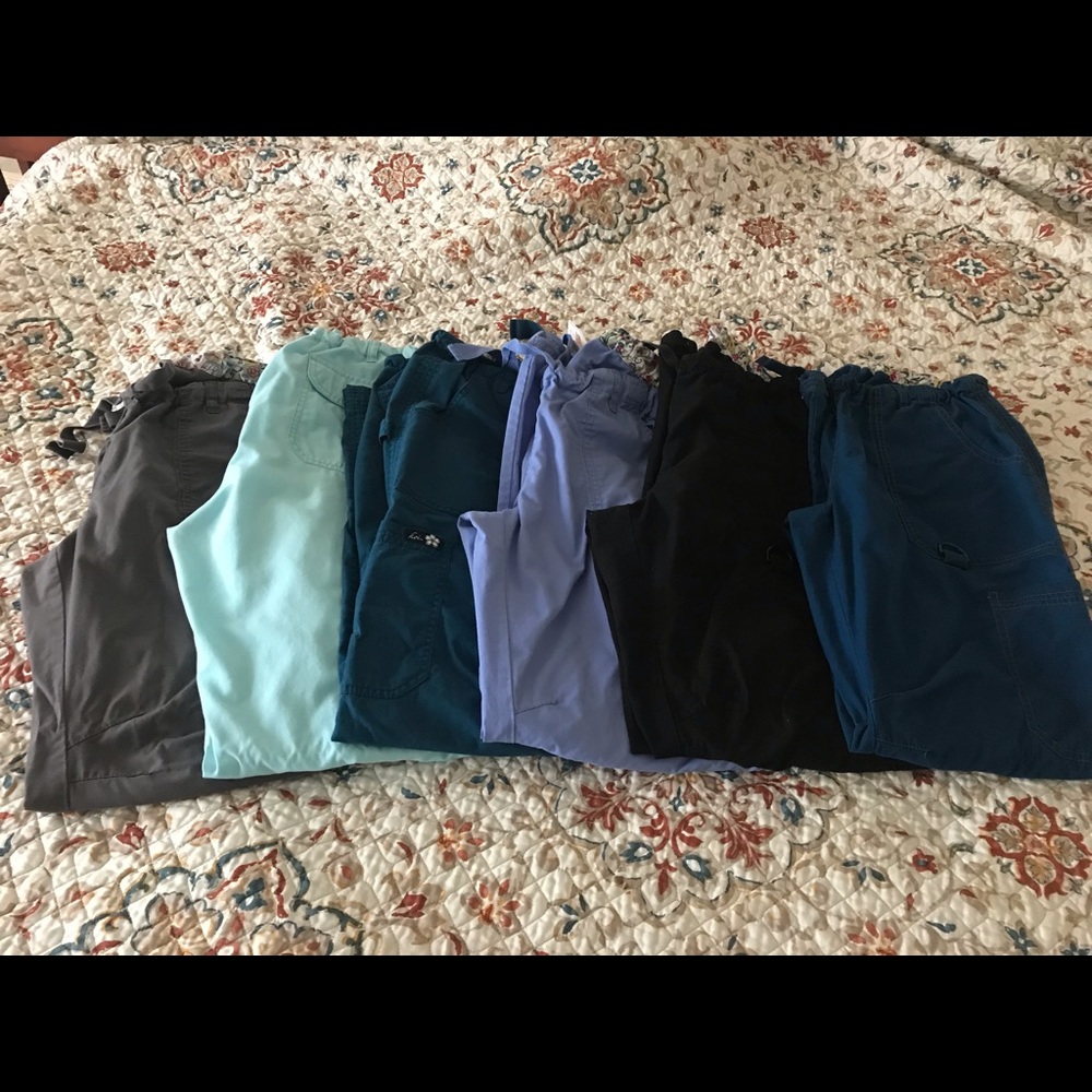 6 pairs of KOI Lindsey Cargos.